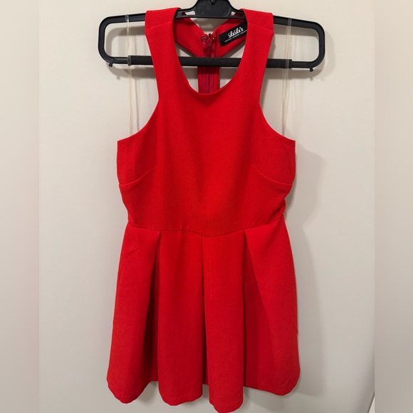 Lulu's Red Dress Large - Picture 3 of 11